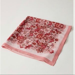 ISO Wilfred Aritzia silk square floral scarf